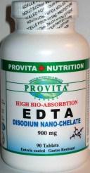 EDTA Disodium Chelate Biodisponibil Gastro rezistent 900 mg 90 tablete