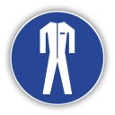 Semne obligatorii - Utilizați îmbrăcăminte de lucru