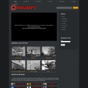 Website pentru firma PROMPT SA