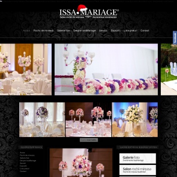 Organizare nunta - decoratiuni superbe  www.issamariage.ro