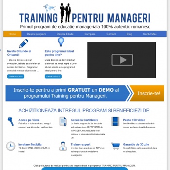 Training Pentru Manageri - educatie manageriala